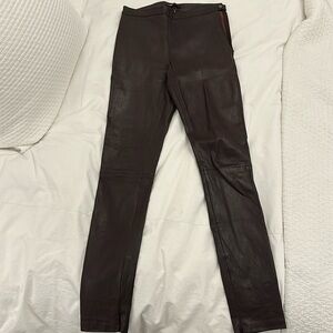 Maje leather pants